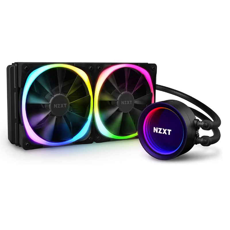 NZXT Kraken X53 RGB 240mm AIO Liquid Cooler Black - مبرد